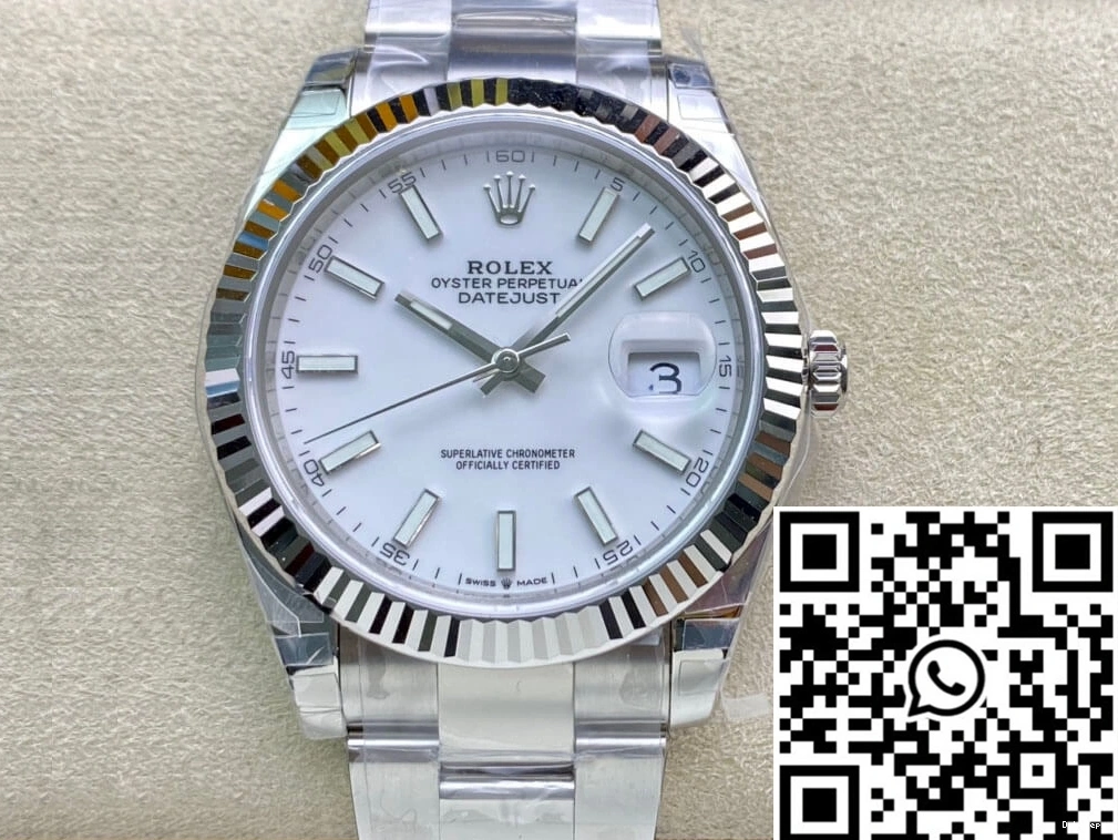White Factory M126334-0009 Dial Rolex Datejust VS 0131